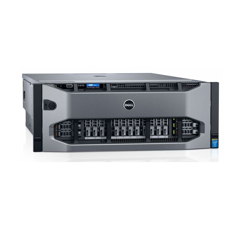 Dell PowerEdge R930 4U E7-4809v3*2/4G/300G(SAS 10K)*2/H730P/2*1100W/DVD